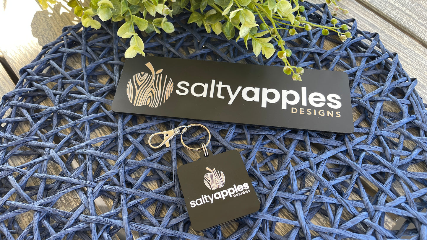 Logo/Nfc/QR Keychain | Business Logo Keychain | NFC Marketing Keychain | QR Code Keychain | Brand Awareness | Business Realtor Marketing