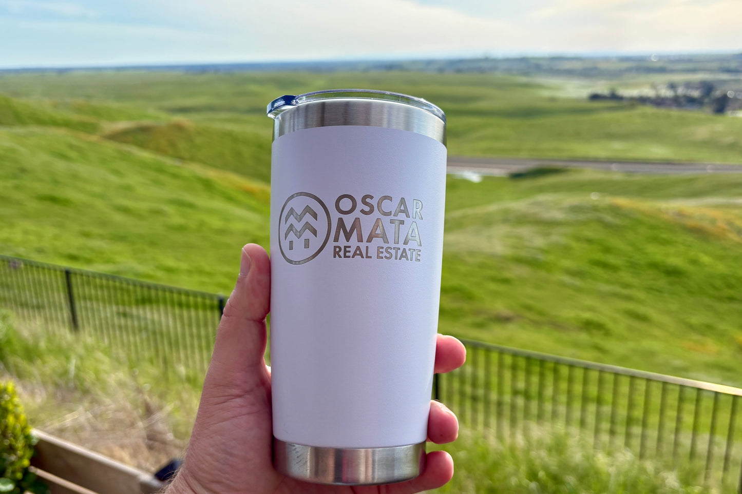 Custom Engraved Stainless Steel Tumbler – Personalized Logo or Design | Corporate Gifts | Laser Engraved Drinkware | Hot & Cold Insulated Travel Mug